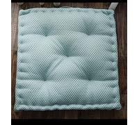 Light Blue Square Cushion 60x60 cm - Supportive Decorative Pillow for Chair Sofa Floor Home Dining Office & Travel - Stylish Comfort for Ultimate Relaxation