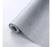 Light Blue Thick Concrete Effect Wallpaper - Industrial Textured Cement Shabby Chic Contact Faux Matte Textured Feature Decorative Roll for Bedroom Living Room