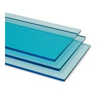 Light Blue Tint Acrylic Sheet Colour Plastic Panel Material Cut to Size (5mm, A3-297mm x 420mm)