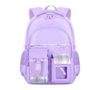 Light Blue Travel Backpacks for Girls Large Book Bags for Teenagers Girls Backpack for School Laptop Compartment Primary School Nursery Backpacks, purple, S