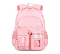 Light Blue Travel Backpacks for Girls Large Book Bags for Teenagers Girls Backpack for School Laptop Compartment Primary School Nursery Backpacks, pink, S