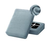 Light Blue Velvet Stretch Sofa Cover - Non-Slip Fitted Couch Protector for Chaise Lounge Soft Fur Fabric Universal Fit Durable & Stylish Cushion Slipcover