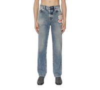 (Light Blue, W28 L32) DIESEL 1955 09E10 Mens Distressed Denim Jeans