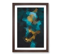 Light Blur in Abstract Framed Print | A2 Walnut Framed Wall Art | Ready to Hang | Abstract Fantasy Picture | Living Room Bedroom Lounge Office