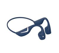 Light Bone Conduction Headset Wireless Bluetooth Headphone With MIC BT 5.3 IPX7 Waterproof For Sport Night Running(DV68 Blue)