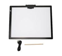 Light Box for Tracing, A3 Tracing Light Box Art Light Board Light Up Tracing Pad 5V/2A 6500K 6 Levels Adjustment LED Light Pad with Magnet Clip for Rhinestone Painting Sket