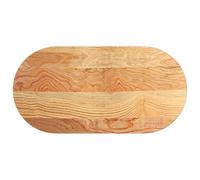 Table Top Replacement Board DIY Dining Table Top Solid Wood Oak Oval vidaXL