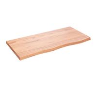 Wall Shelf Wooden Floating Shelf Display Shelf Treated Solid Wood Oak vidaXL