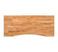 (light brown, 120 x 50 x 2.5 cm) vidaXL Desk Top Writing Table Study Desk Untreated Solid Wood Oak Rectangular