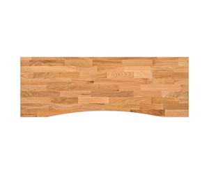 (light brown, 140 x 50 x 2.5 cm) vidaXL Desk Top Writing Table Study Desk Untreated Solid Wood Oak Rectangular