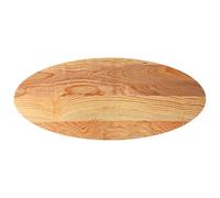 (light brown, 140 x 60 x 2 cm) vidaXL Table Top Light Brown 80x40x4 cm Solid Wood Oak Oval coffee table top