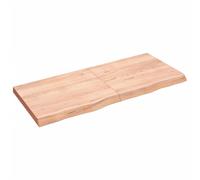 (light brown, 140 x 60 x 6 cm) vidaXL Table Top Wooden Desk Top Dining Table Top Untreated Solid Wood Oak