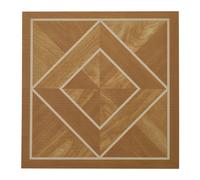 (Light Brown, 30pcs) 12in Wood Grain Diamond Self Adhesive Flooring Tiles
