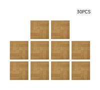 (Light Brown, 30pcs) 12in Wood Grain Parquet Self-adhesive Flooring Tiles