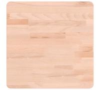 (light brown, 40 x 40 x 4 cm) vidaXL Table Top Wooden Replacement Desk Top Dining Table Top Solid Wood Beech