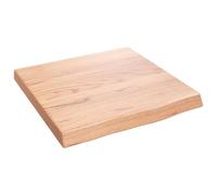 Wall Shelf Wooden Floating Shelf Display Shelf Treated Solid Wood Oak vidaXL