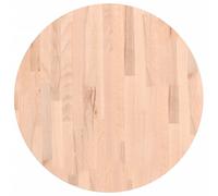 (light brown, 60 x 2.5 cm) vidaXL Table Top Wooden Replacement Desk Top Dining Table Top Solid Wood Beech