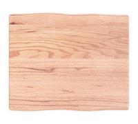 Table Top Wooden Desk Top for Table Treated Solid Wood Oak Live Edge vidaXL