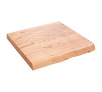 (light brown, 60 x 60 x 6 cm) vidaXL Bathroom Countertop Vanity Top Wash Basin Worktop Treated Solid Wood