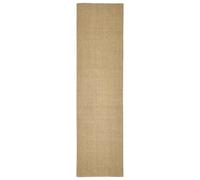 vidaXL Sisal Rug for Scratching Post 66x250 cm