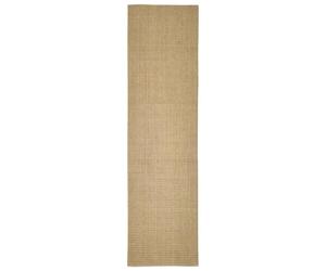 (light brown, 66 x 250 cm) vidaXL Sisal Rug Scratching Mat Sisal Carpet Area Rug for Scratching Post