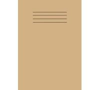 Light Brown A4 School Exercise Book Lined Paper Workbook Supplies 101 Pages with Margin Line: For Students, Kids, College, Office, Classroom Use and Home Use Learning Resources