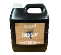 (LIGHT BROWN) Bartoline Creosoak Timber Treatment 4L