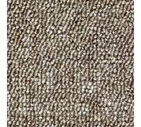 Light Brown Carpet Tiles For Contract, Office, Shop, Home, 3mm Thick Tufted Loop Pile, 5M² 20 Tiles Per Box