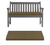 Light Brown Garden Bench Cush 120 150 110cm X 40cm Washable Non Slip Bench Pad for 2 3 Seater Indoor Outdoor Use Perfect for Patio & Bay 130x45x5cm