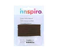 Light Brown Natural Leather Cord 1 mm. 5 m.