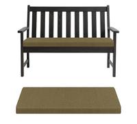 Light Brown Outdoor Bench Cush 120/150/110cm x 40cm NonSlip Washable Cushs for Garden Indoor BayPatio Swings & Porch 200x35x5cm