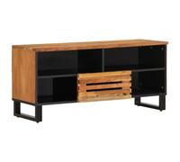 (light brown, solid acacia wood) vidaXL TV Cabinet TV Stand Entertainment Centre TV Unit Brown Solid Wood Mango