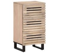 (light brown, solid mango wood) vidaXL Sideboard Storage Cupboard Side Cabinet Highboard Solid Wood Mango