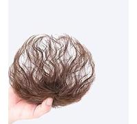 Light Brown Wig Pieces for Top of Head, Curly Hair Topper Replacement Fluffy Hairpiece Seamless Clip in Top Wiglet for Women Thin Hair Hairpieces,Wigs and Accessories Hair Care Personal Care