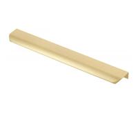 (Light Brushed Gold, 1200mm) Kitchen Furniture Cabinet Handle Edge Pull Drawer Wardrobe 32mm - 1200mm Bedroom