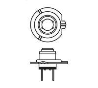Light bulb BOSCH 1 987 301 153 for MG MG ZT 2 2002-2005