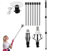 Light Bulb Changer for High Ceilings,13FT Light Replacement Tool with Basket Suction Cup - Ergonomic Bulb Changer for High Ceilings Home Residential Industrial Indoor Public Places