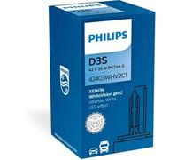 Philips D3S White Vision gen2 HID Xenon Upgrade Gas Bulb 42403WHV2C1 Single