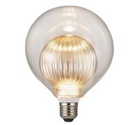 Light Bulb Gold 3.5w Deco Filament LED Globe G125 Dimmable 2700K E27 240lm [EEK: G]