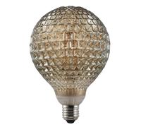 Light Bulb Grey Avra LED Filament E27 ES Screw Cap Dent Smoke Nordlux 1429070 [EEK: F]