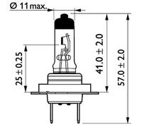 Light bulb H7 13972MDC1 PHILIPS for MAN IVECO MERCEDES-BENZ VOLVO RENAULT TRUCKS