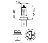 Light bulb HB1 9004C1 PHILIPS