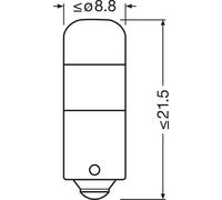 Light bulb LED 3893DWP-2BL OSRAM