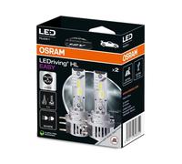 OSRAM LEDriving HL EASY ≜ H15, LED high and low beam lamp, Cool White 6500K, no accessory needed, offroad use only - no ECE, 2 lamps