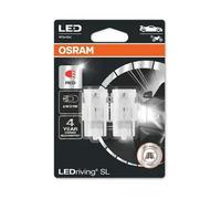 OSRAM LEDriving SL, ≜ W21W, Red, Double Blister (2 lamps), LED Retrofit, offroad use only