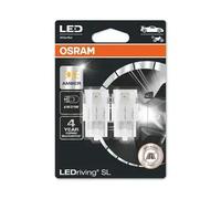 OSRAM LEDriving® SL, ≜ W21W, Amber, LED signal lamps, Off-road only, non ECE, Double Blister
