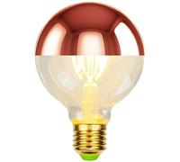 Light Bulb,LED Light Bulbs, G80 Vintage LED Dimmable Edison Light Bulbs 4W, E27 Retro Lamp Translucent, Shadowless LED Bulb, Interior Decoration Light, for Chandeliers, Wall Light, Table Lamp,Red