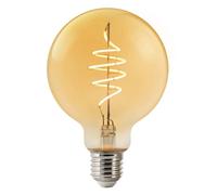 Light Bulb Orange 4.7w Smart LED Deco Globe G95 Dimmable 2200K E27 380lm Nordlux [EEK: G]