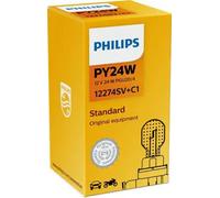 Light bulb PY24W 12274SV+C1 PHILIPS for LAND ROVER ABARTH BMW ALPINA FIAT VW