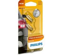 Philips 0730061 12256B2 T10 Wedge Base 3 W 12 V(pack of 2)